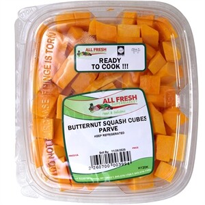 All Fresh Butternut Squash Cubes