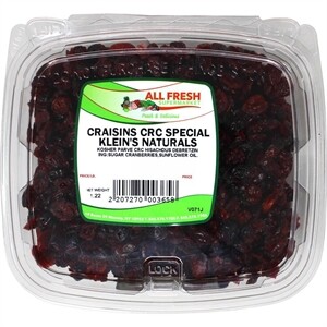 Klein's Natural Craisins Crc Special