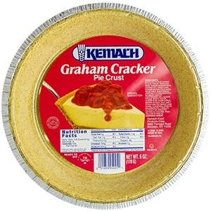 Kemach Graham Pie Crust, 6 Oz