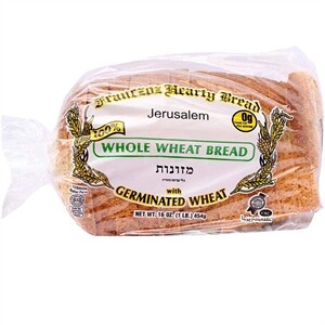 Franczoz Health Bread Jerusalem Whole Wheat Bread, 16 Oz