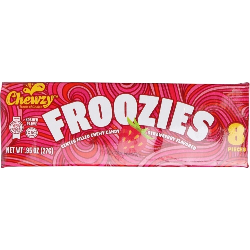 Chewzy Froozies Strawberry Filled Chewy Candy, .95 Oz