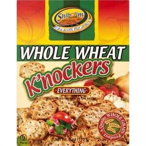 Shibolim Whole Wheat Knockers Everything, 6 Oz