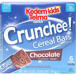 Kedem Cereal Bars Chocolate, 5.5 Oz