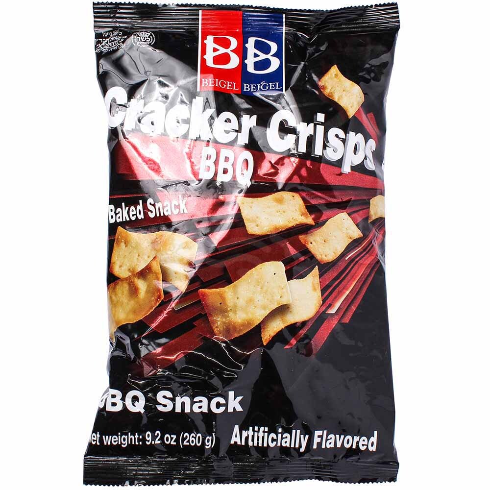 Beigel Beigel Cracker Crisps Bbq, 9.2 Oz