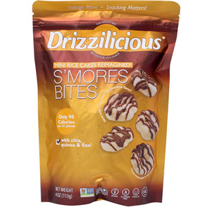 Drizzilicious Crunchy Drizzle Bites S'mores, 4 Oz