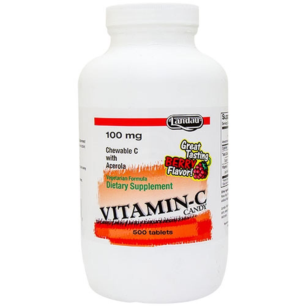 Landau Vitamin-C Candy 100 Mg, 500 Tab