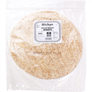 Michyo Whole Wheat Wraps, 10 Oz