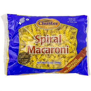 Chuster Spiral Macaroni, 12 Oz