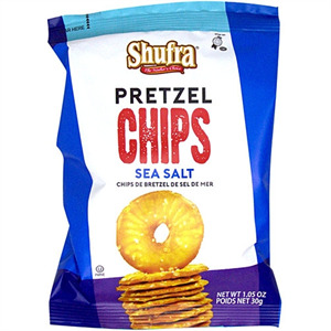 Shufra Sm.Pretzel Chips, 1.05 Oz