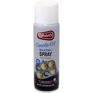 Shwartz Baking Spray W/Flour, 5 Oz