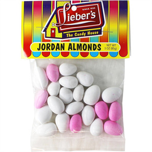 Lieber's Jordan Almonds Pink & White, 3 Oz