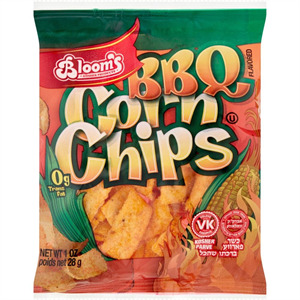 Bloom's Corn Chips Small Bbq, 1 Oz
