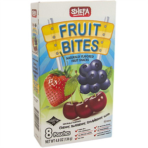 Shefa Fruit Bites Berry Flavor, 4.8 Oz