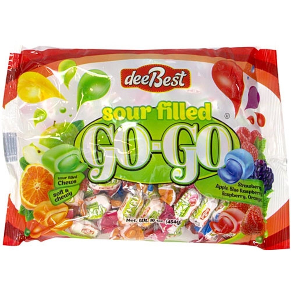 Dee Best Assorted Filled Gogo Chews, 16 Oz