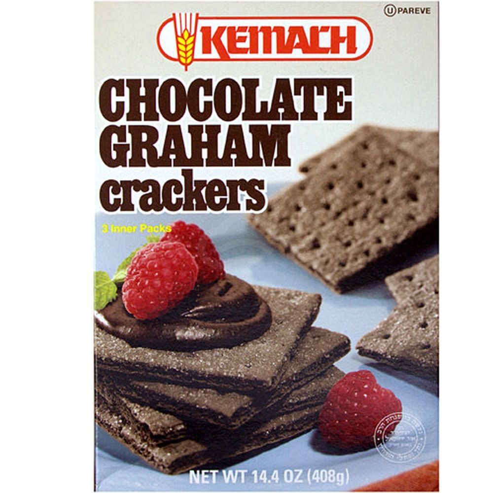 Kemach Chocolate Graham Crackers, 14.4 Oz | All Fresh Supermarket Monsey