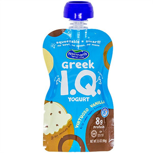 Norman's Greek Iq Yogurt Virtuoso Vanil, 3.5 Oz