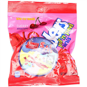 Lieber's Pull N Peel Cherry Minis, 3.75 Oz