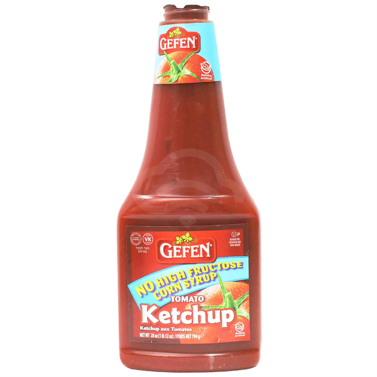 Gefen Ketchup No High Fructose , 28 Oz