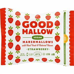 Good Mallow Marshmallows Vegan Strawberry, 8 Oz
