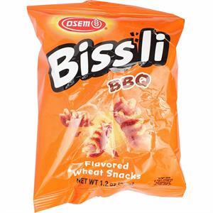 Osem Bissli Bbq Snack, 1.23 Oz