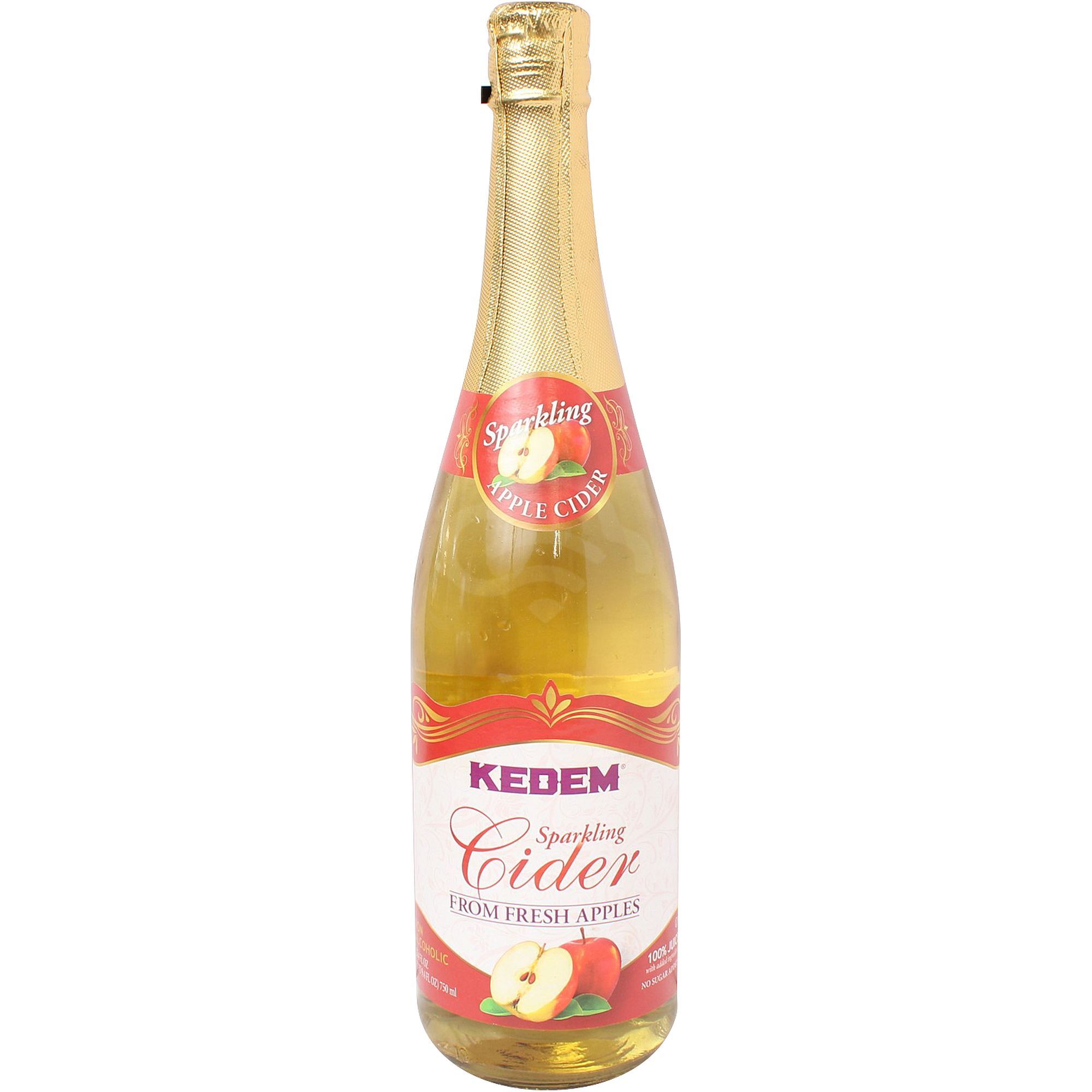 Kedem Sparkling Apple Cider, 25.4 Oz