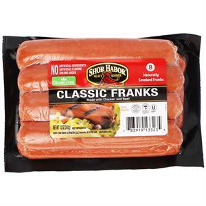 Shor Habor Classic Franks Family Pack, 24 Oz | All Fresh