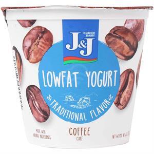 J&J Yogurt Lowfat Coffee, 7 Oz