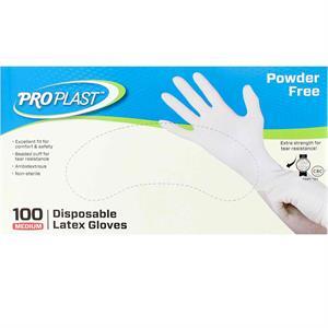 Gloves Latex Medium Free 100 ct